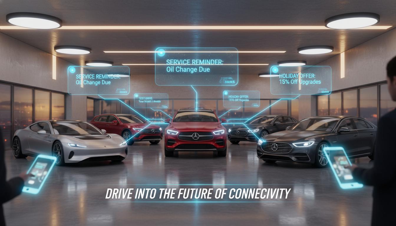 Automotive Industry SMS Marketing — Dealer & Service Communication