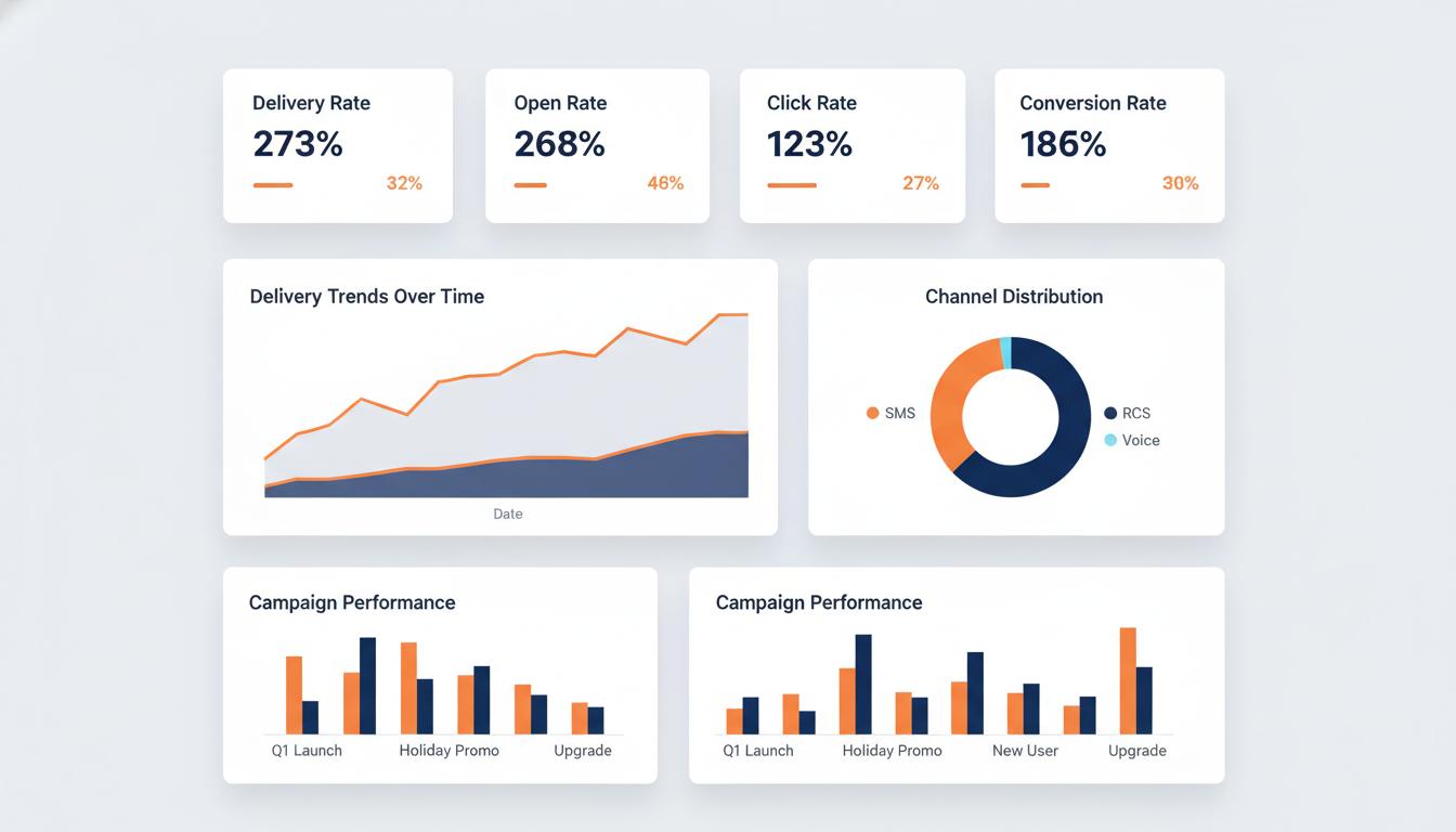 BulkSMS Analytics Dashboard